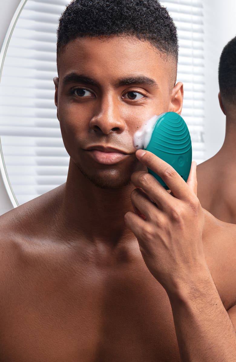 FOREO Luna<sup>™</sup> 4 Men 2-in-1 Smart Facial Cleansing & Firming Device, Alternate, color, 