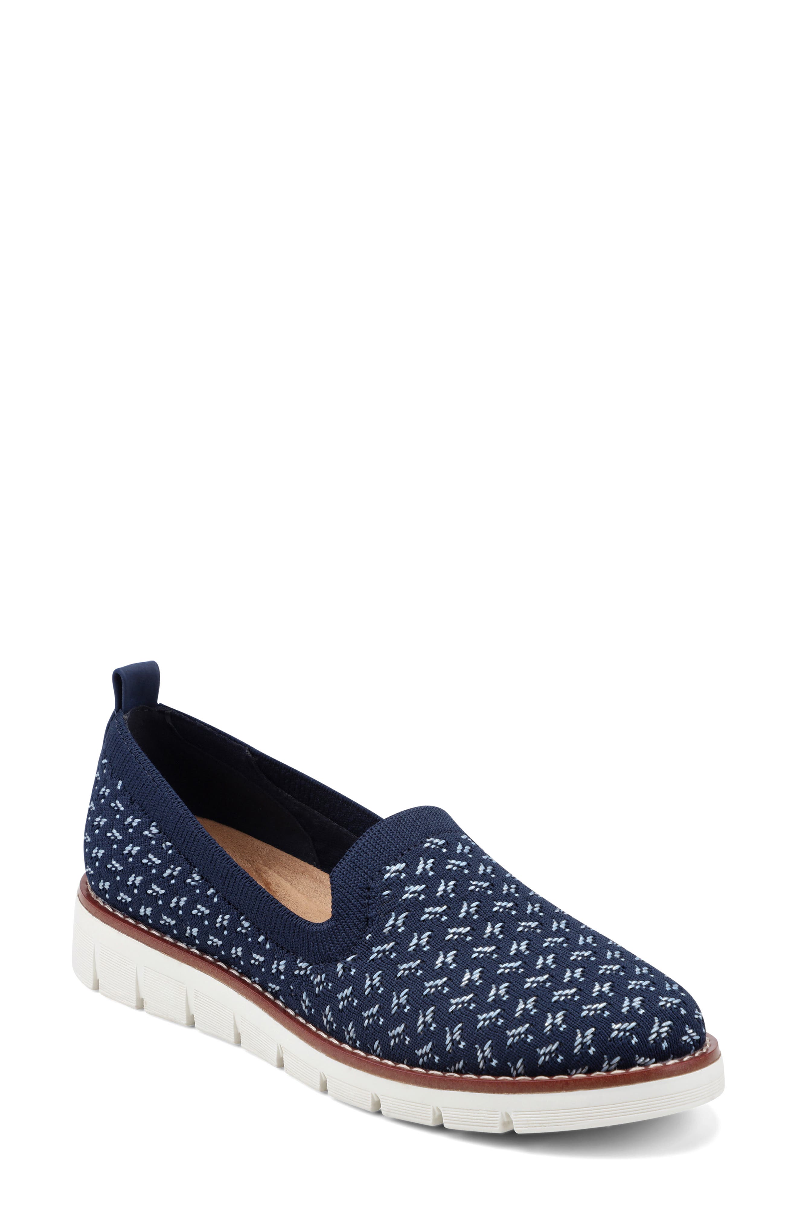 Easy Spirit Valina Knit Slip-On Shoe, Main, color, Dark Blue
