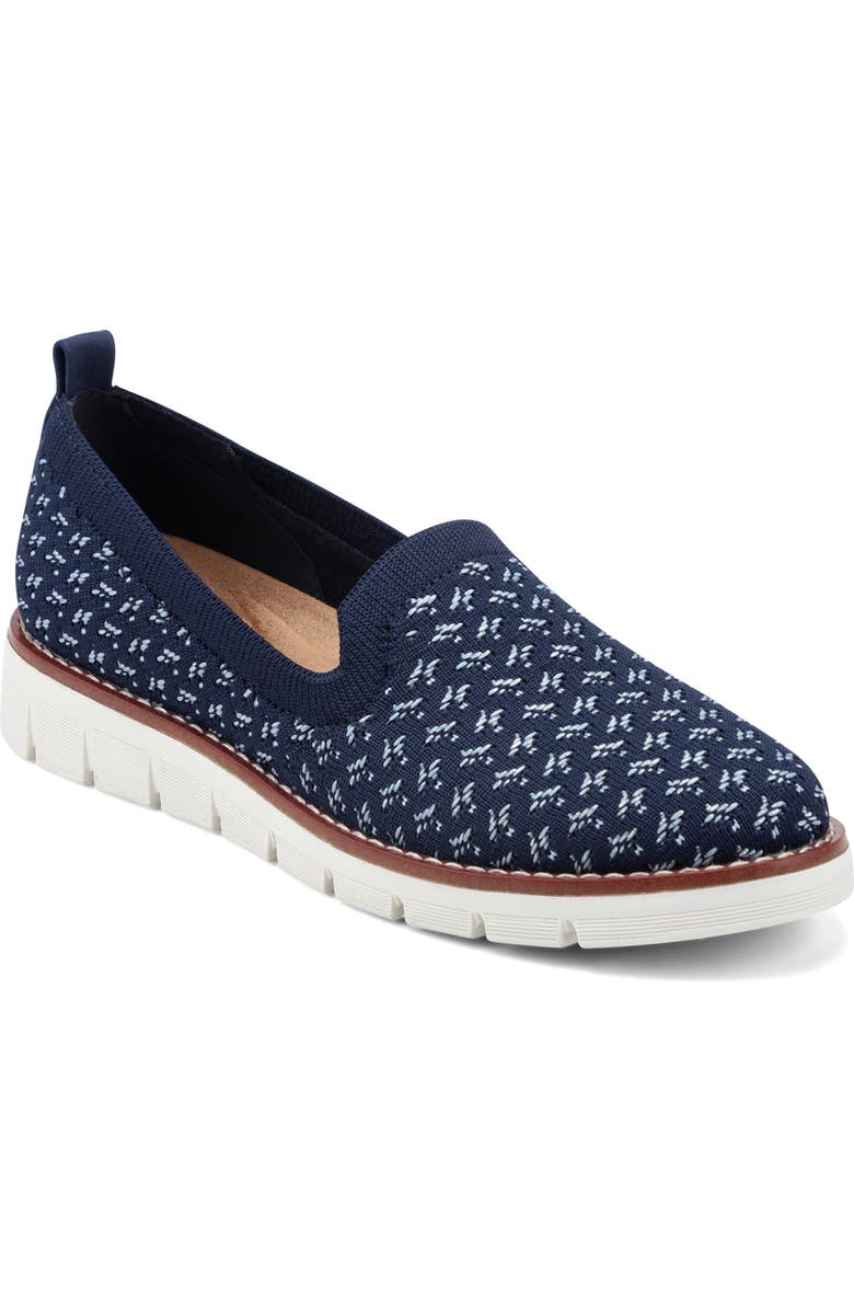 Easy Spirit Valina Knit Slip-On Shoe, Main, color, Dark Blue