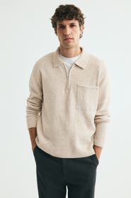 H&M Regular-fit Knit Polo Shirt