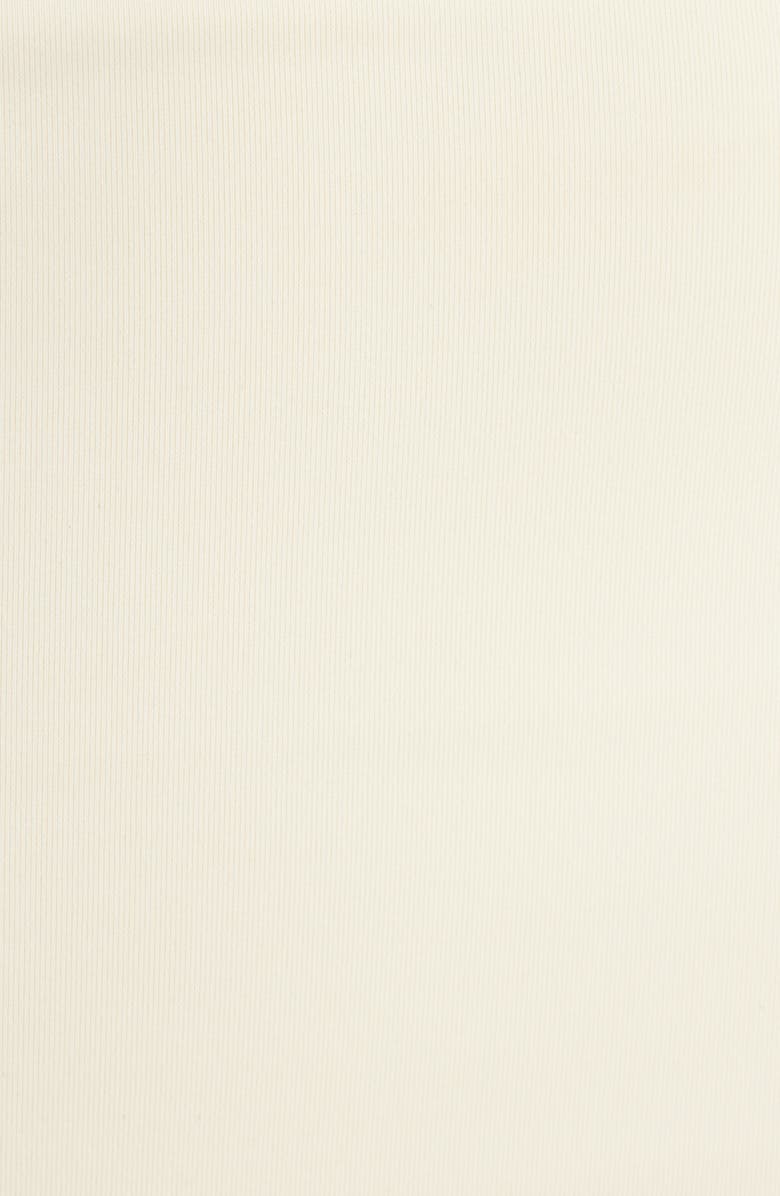 BONDI BORN Poppy High Waist Bikini Bottoms, Alternate, color, Porcelain