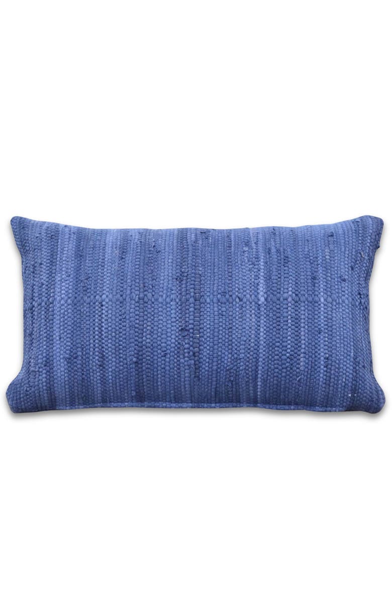 Pillowpia Chindi Lumbar Pillow Cover, Main, color, Marine