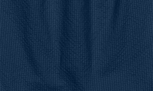 Maniere Manière Kids' Textured Grid Romper In Blue