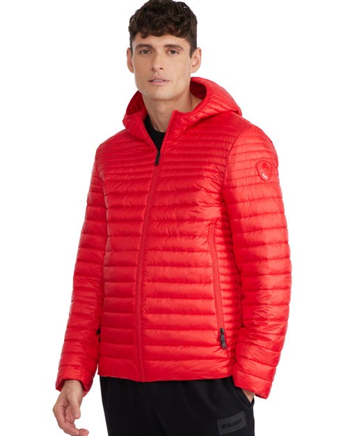 Pajar Osprey Lightweight Packable Puffer Jacket In Red