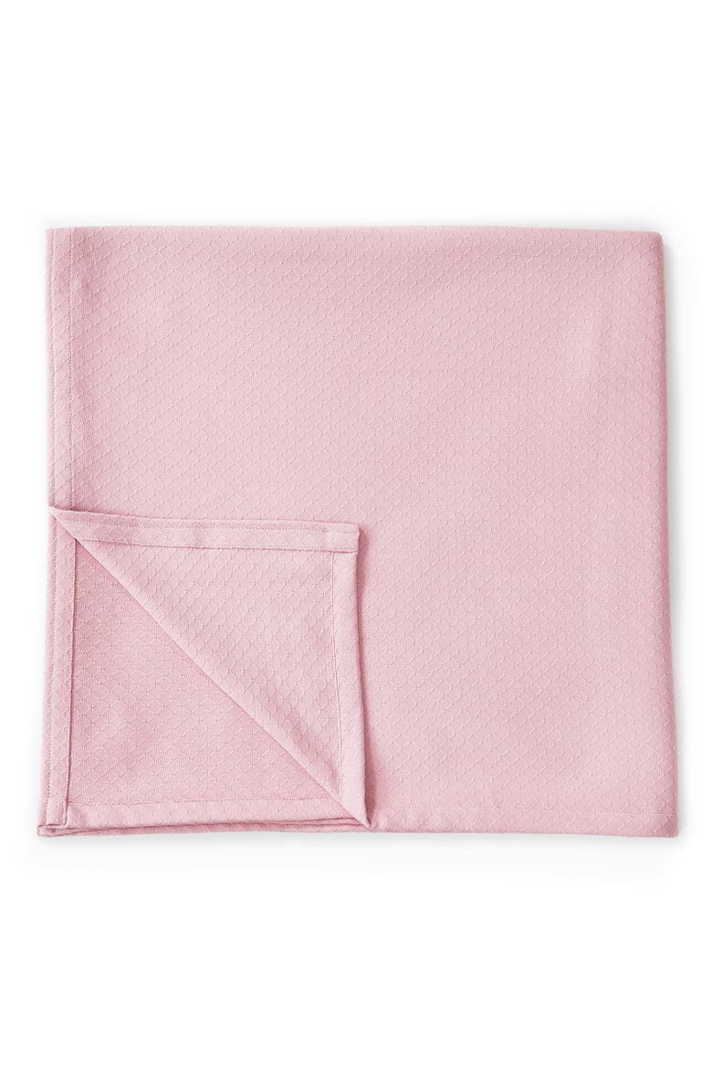 Egyptian Cotton Blanket, Main, color, TEA ROSE