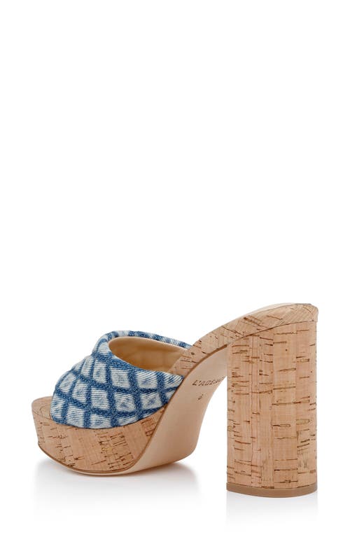 L AGENCE L'AGENCE GABRIELL PLATFORM SLIDE SANDAL 