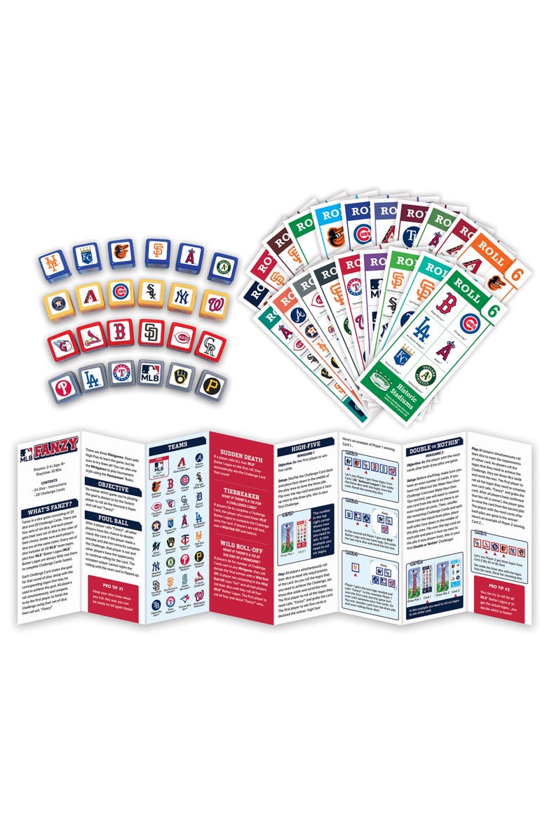 MLB - League Fanzy Dice Game, Alternate, color, Multicolor
