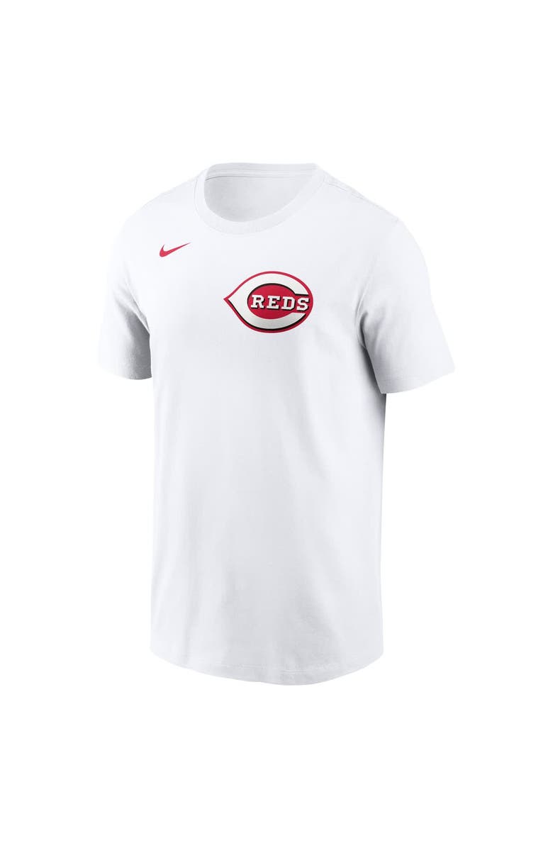 Nike Men's Nike Elly De La Cruz White Cincinnati Reds Name & Number T-Shirt, Alternate, color, White