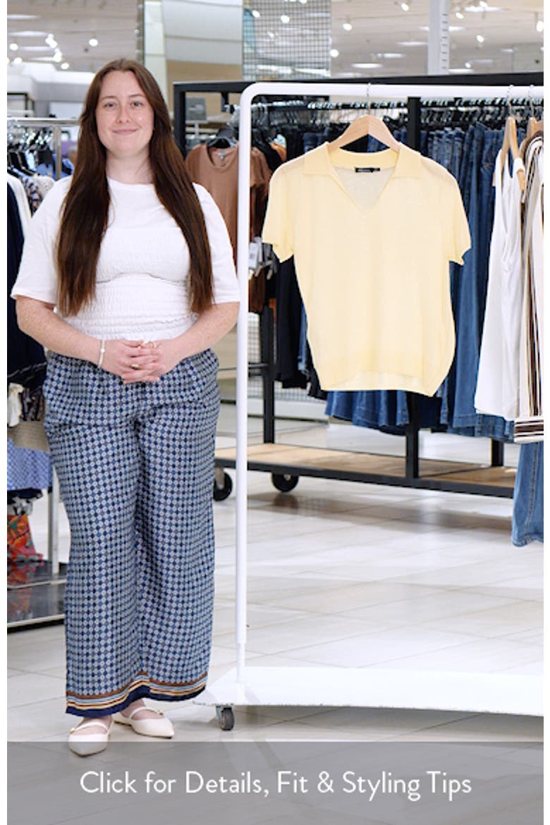 Fine Knit Polo video