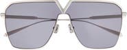 Valentino 53mm Aviator Sunglasses