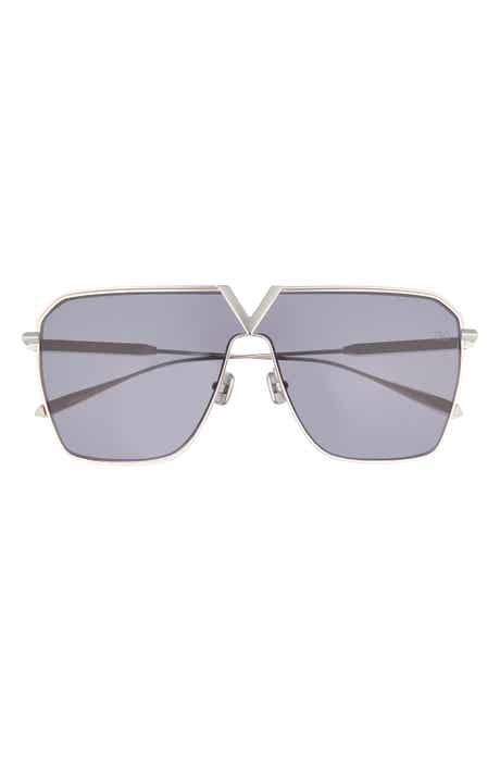 Valentino 53mm Aviator Sunglasses