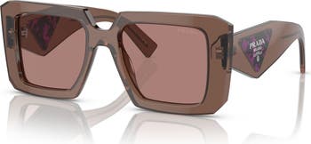 56mm Square Sunglasses