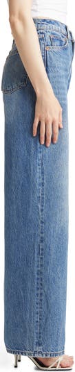 Cary Slouchy Low Rise Wide Leg Jeans