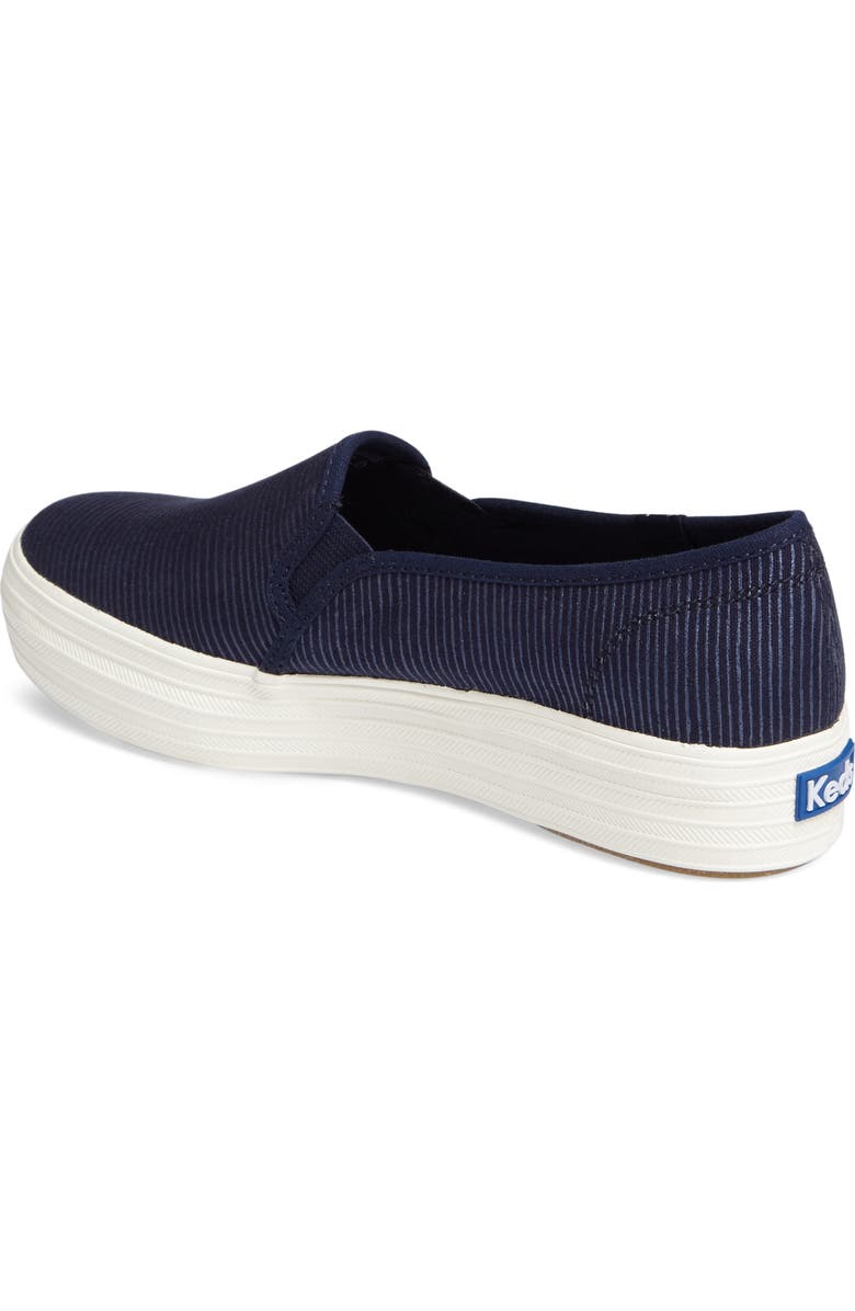 Keds<sup>®</sup> Triple Decker Slip-On Platform Sneaker, Alternate, color,