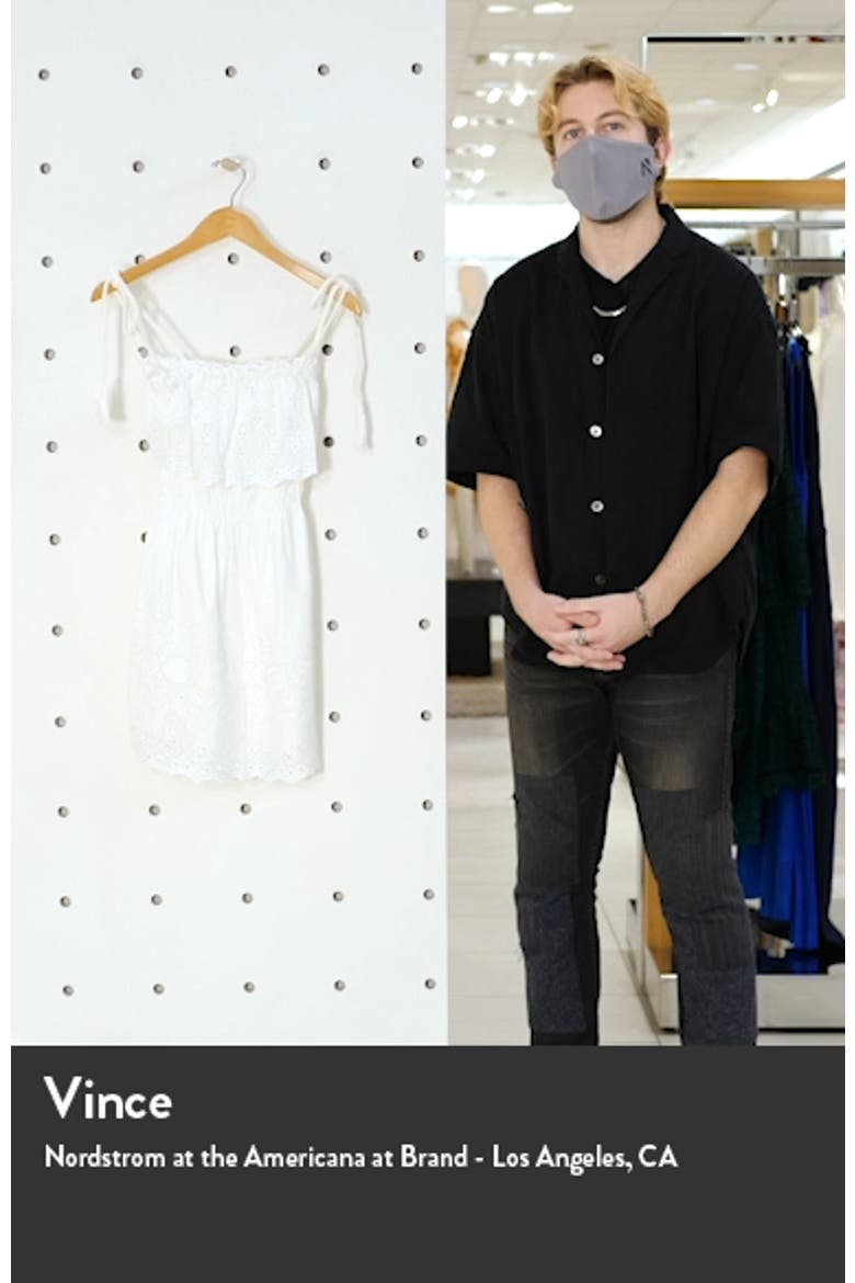 Popover Eyelet Sundress video
