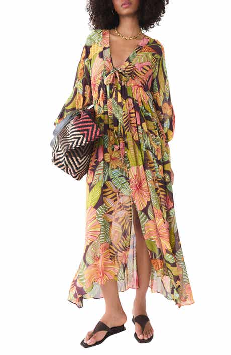 Kantuta Kaftan Midi Dress