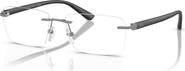 Armani Exchange 56mm Rectangle optical glasses