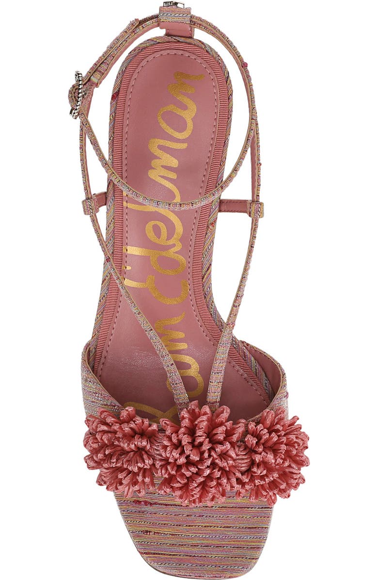 Sam Edelman Phoebe Ankle Strap Sandal, Alternate, color, Pink Lily
