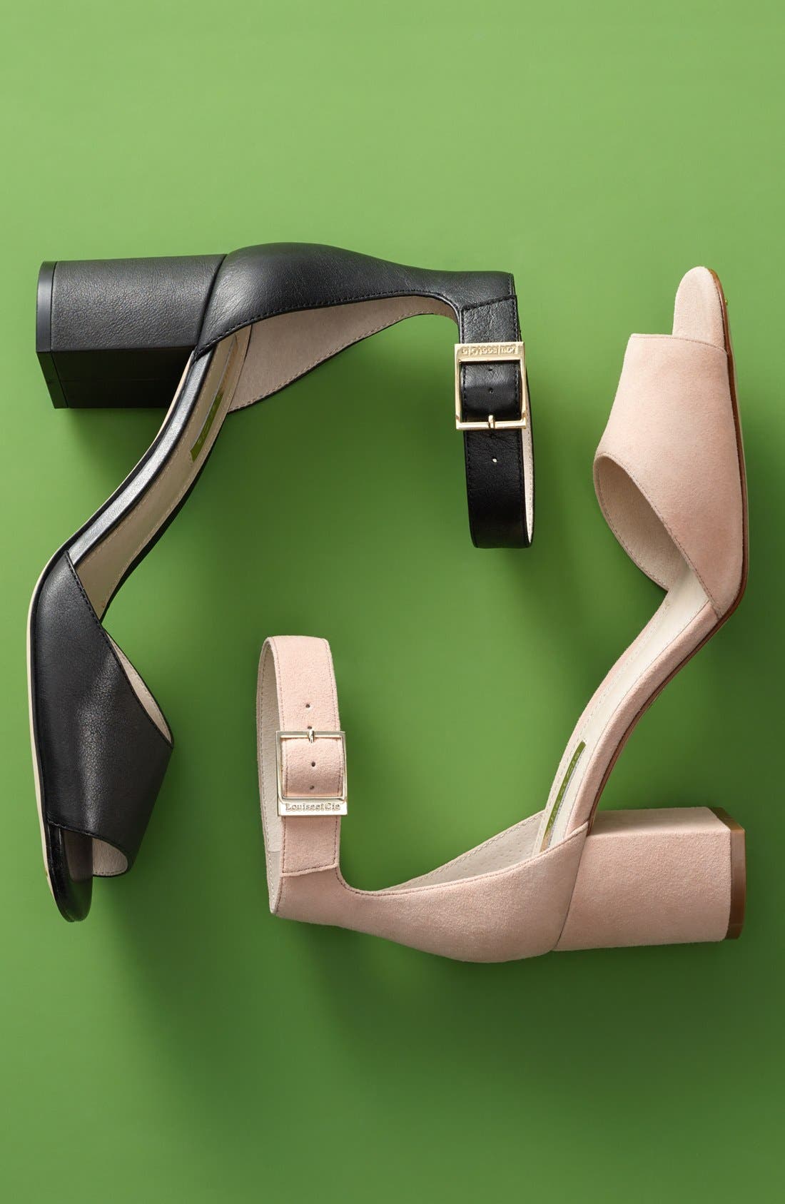 Karisa Ankle Cuff Sandal, Alternate, color, BLACK/ WHITE PRINT LEATHER