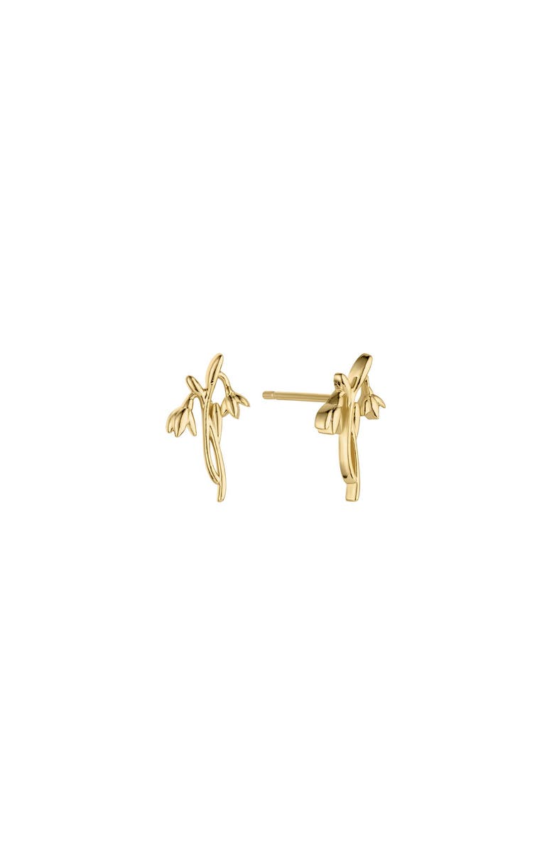 Set & Stones Elsie Birth Flower Studs, Main, color, Gold / January