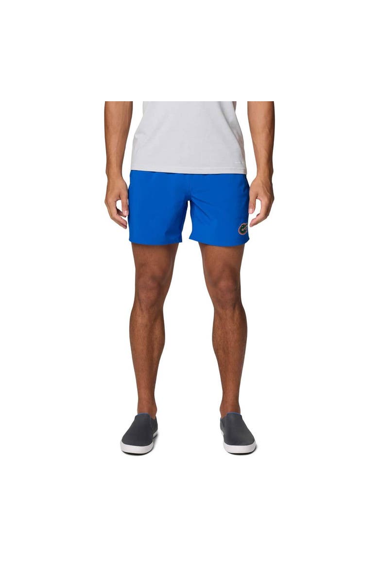 Columbia Men's Columbia Royal Florida Gators PFG Terminal Roamer<sup>™</sup> Omni-Shade<sup>™</sup> Stretch Shorts, Main, color, Royal