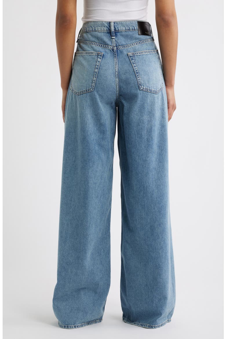Featherweight Sofie High Waist Wide Leg Jeans, Alternate, color, AMALFI GROM