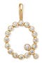 selected Gold Vermeil Initial Q