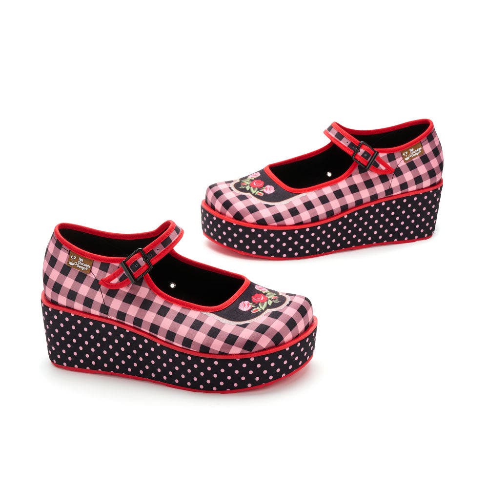 Hot Chocolate Design Dolly Ginham Women's Mary Jane Platforms, Alternate, color, Dolly Ginham