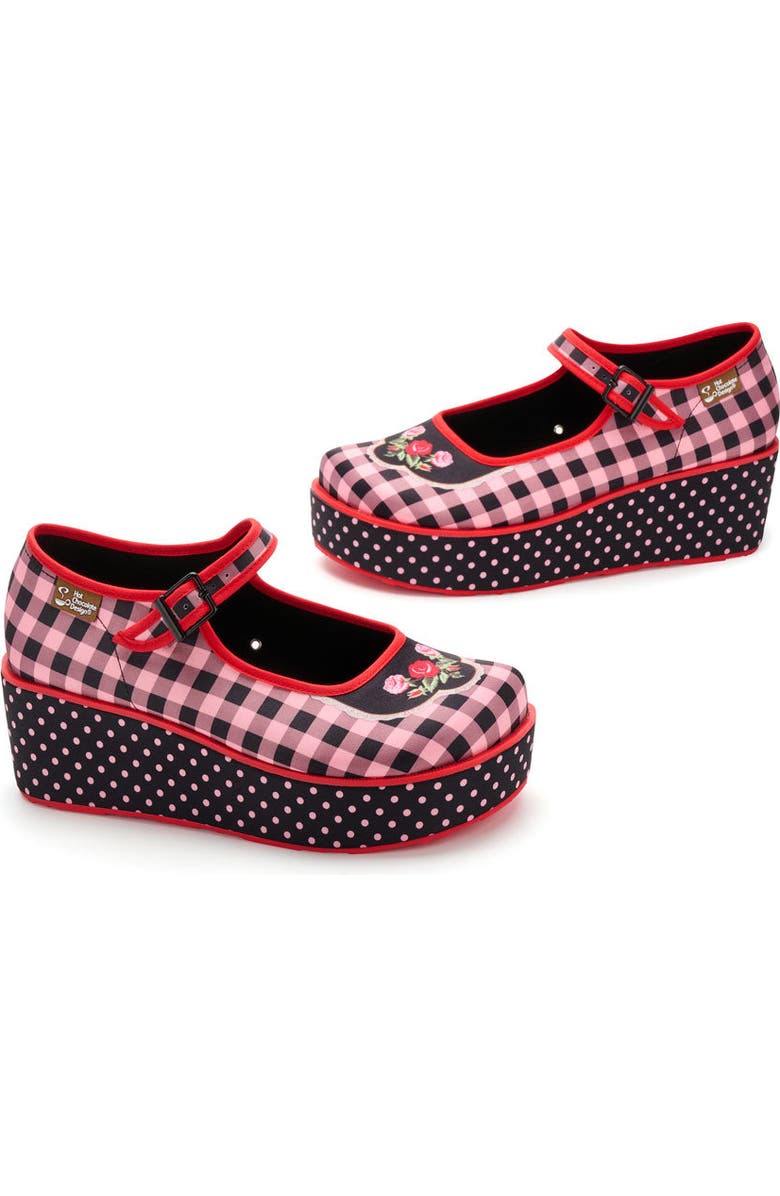 Hot Chocolate Design Dolly Ginham Women's Mary Jane Platforms, Alternate, color, Dolly Ginham