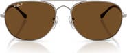 Ray-Ban Bain Bridge 60mm Gradient Polarized Pillow Sunglasses