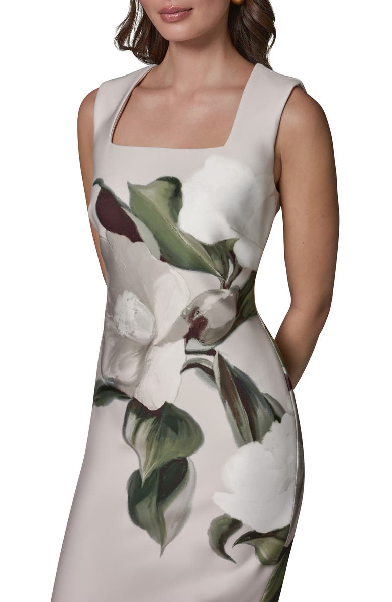 Donna Karan New York Floral Print Sheath Dress, Alternate, color,