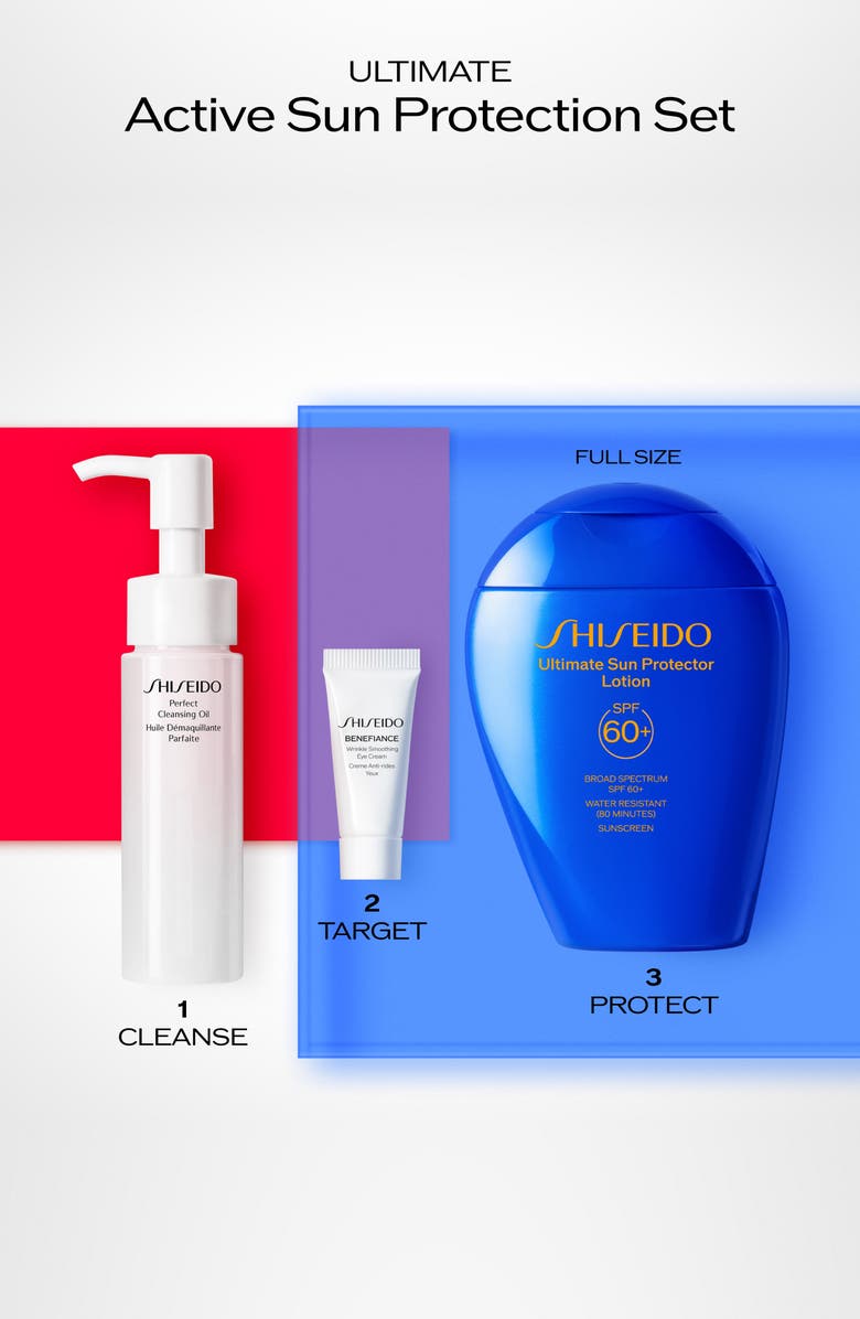 Shiseido Active Sun Protection Set $83 Value, Alternate, color, 
