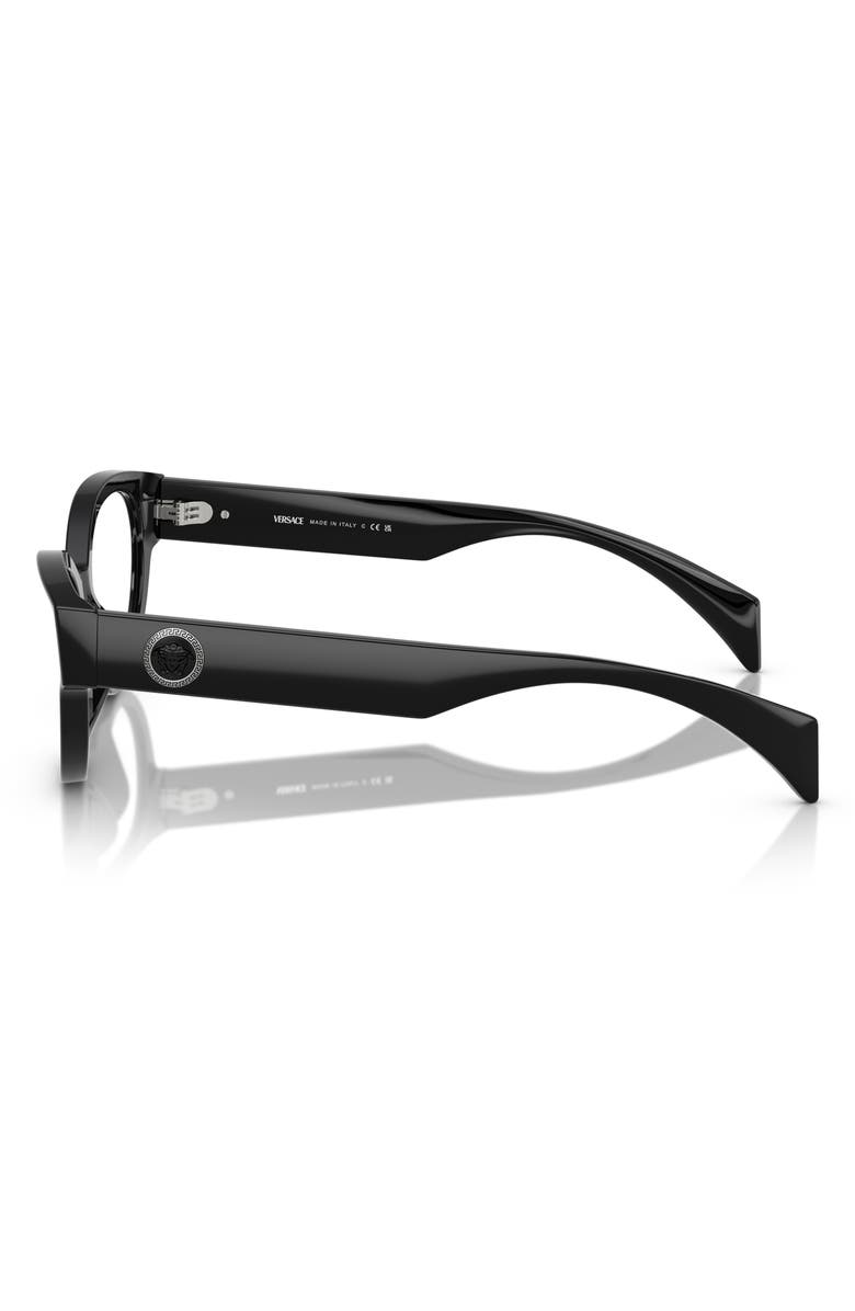 Versace 53mm Cat Eye Optical Glasses, Alternate, color,
