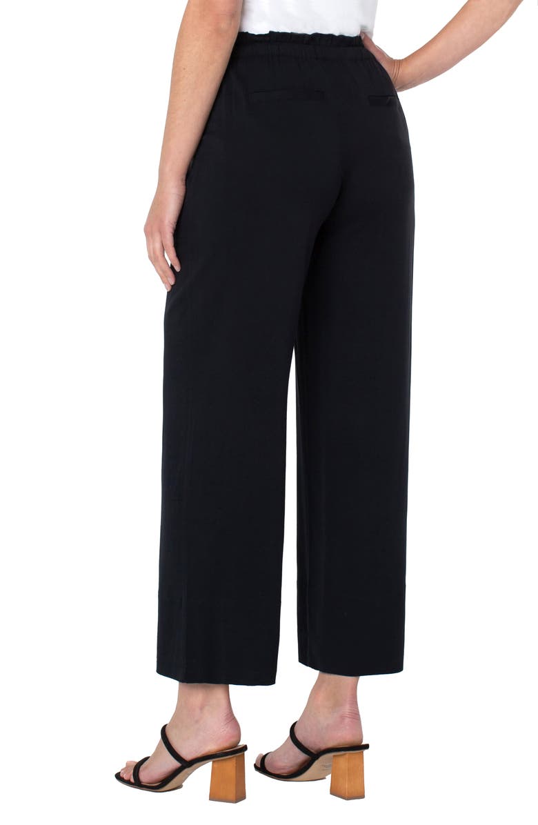 Liverpool Los Angeles Pull-On Crop Wide Leg Pants, Alternate, color, 