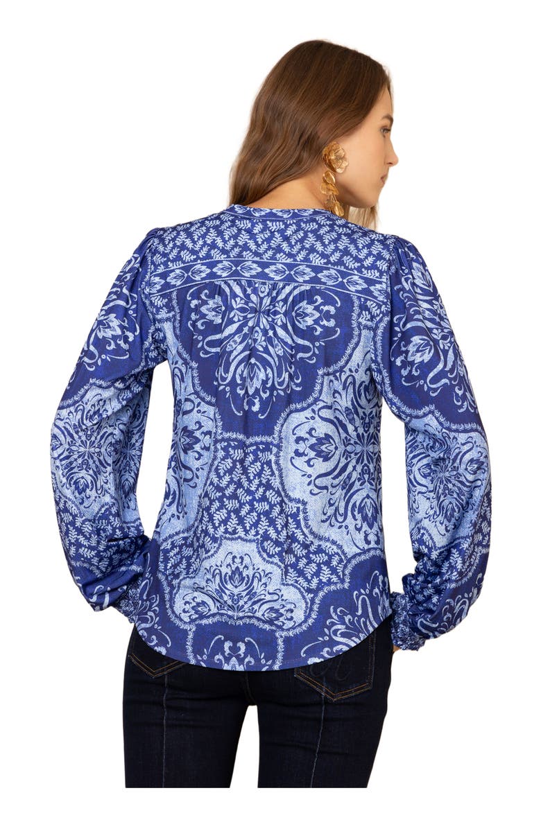 Hale Bob Marianna Silk Top, Alternate, color, 