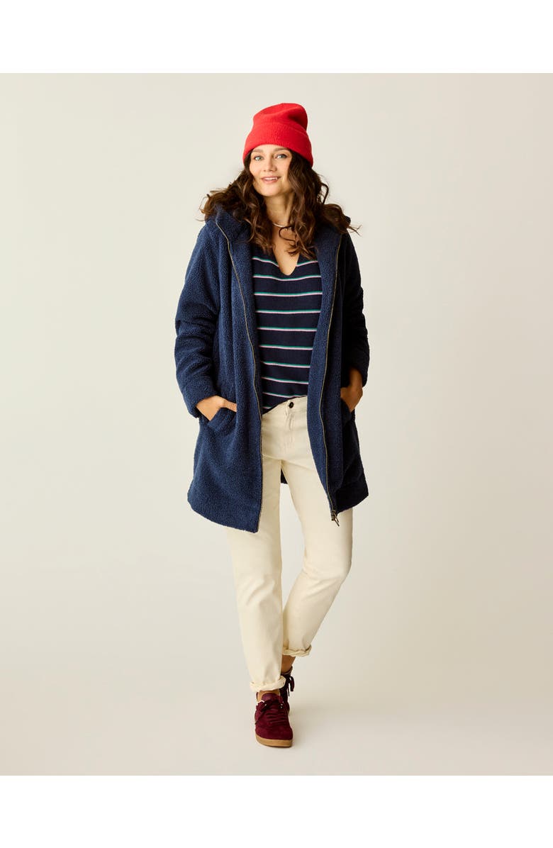 Carve Designs Indy Boucle Jacket, Alternate, color, Navy