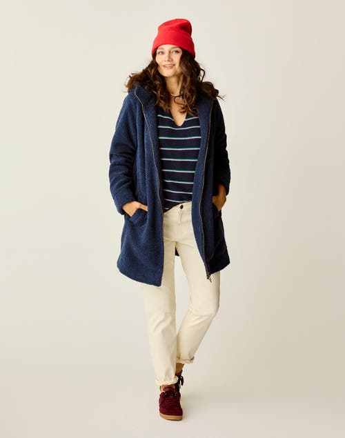 Carve Designs Indy Boucle Jacket In Blue