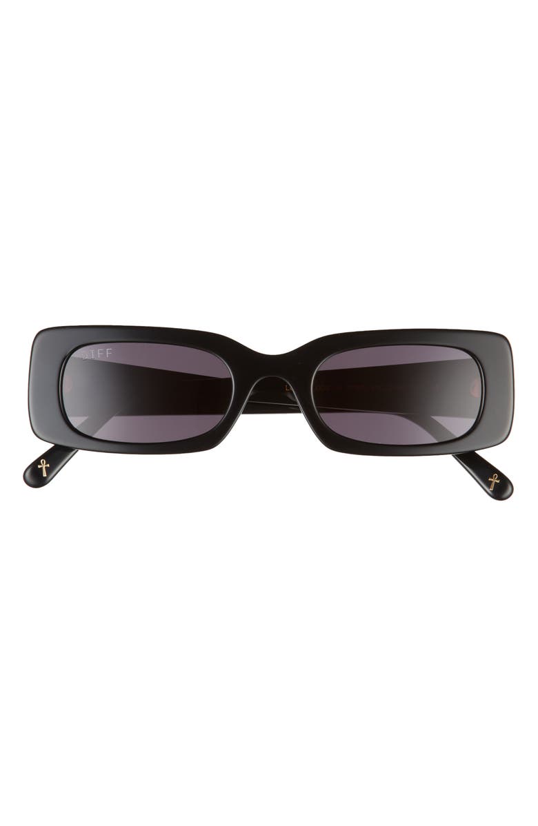 DIFF x Lauren London Lotus Locs 54mm Rectangular Sunglasses, Main, color,