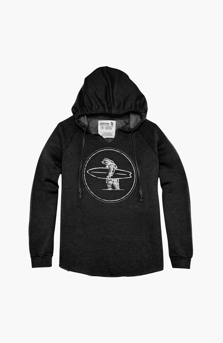 Everyday California Torrey Pines Hoodie, Main, color, Black
