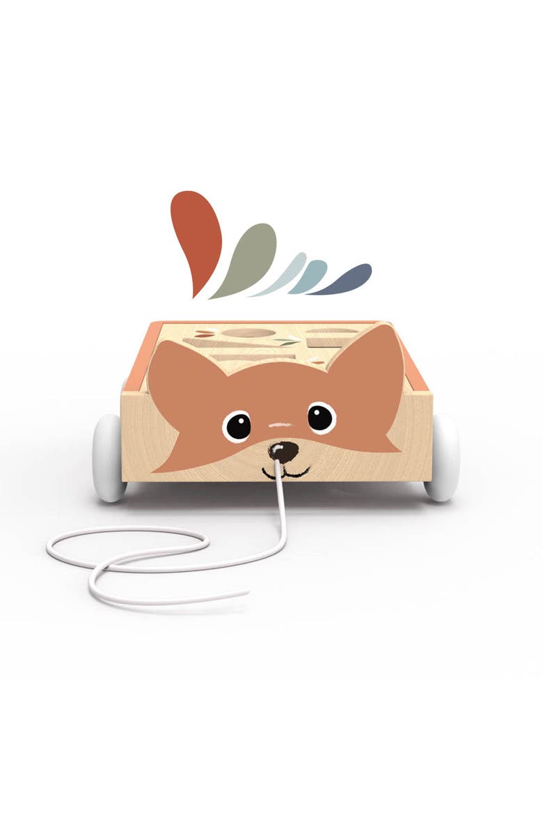 Fox Blocks Cart, Alternate, color, Multi