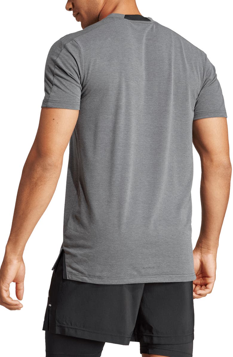 adidas AEROREADY Performance T-Shirt, Alternate, color, Solid Grey