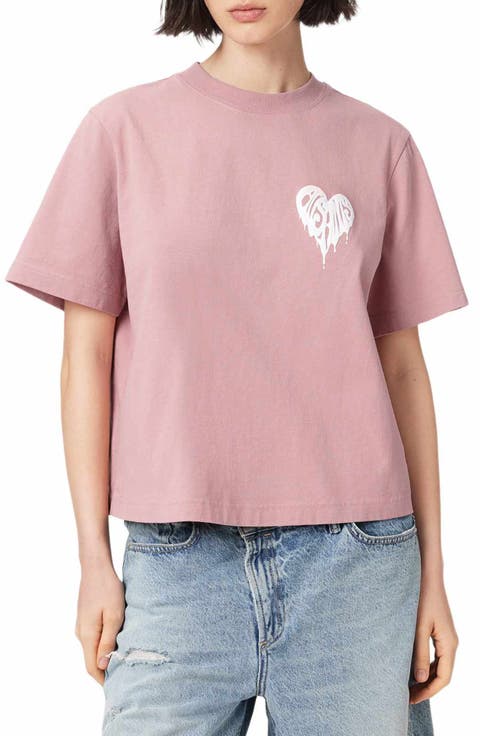 Trip Lisa Boxy Cotton Graphic T-Shirt