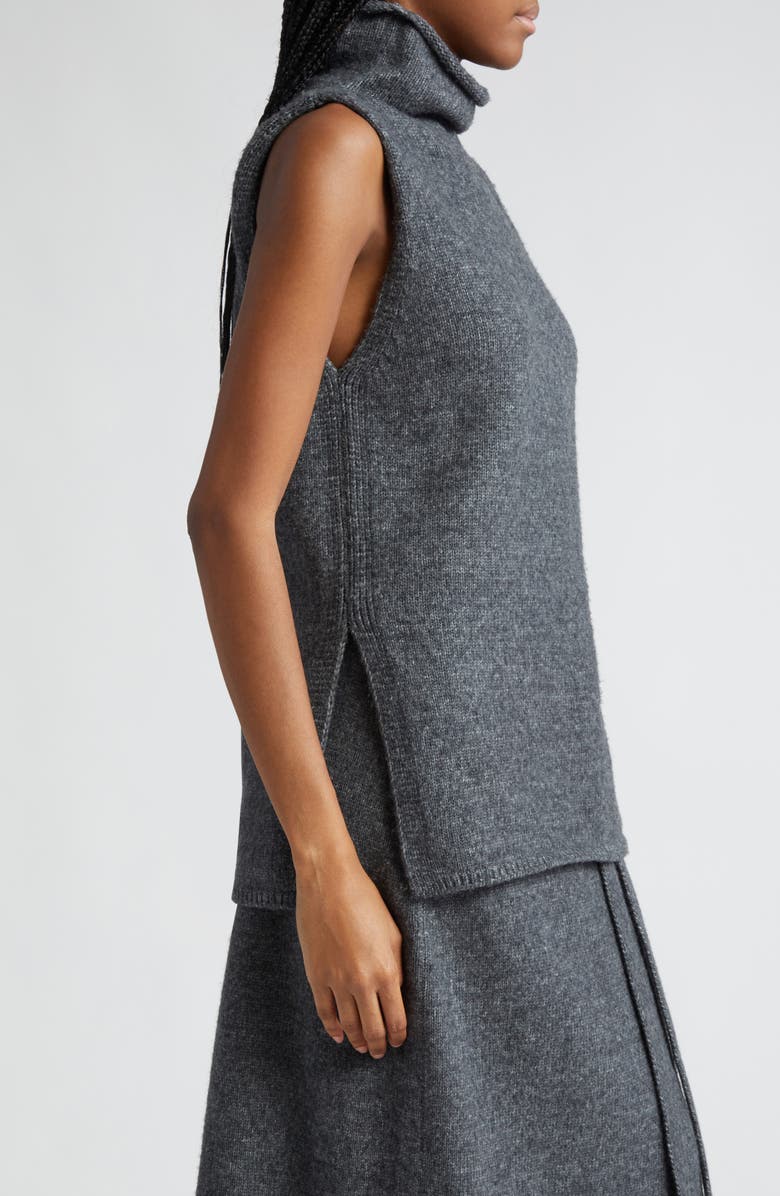 Proenza Schouler White Label Lily Sleeveless Turtleneck Sweater, Alternate, color,