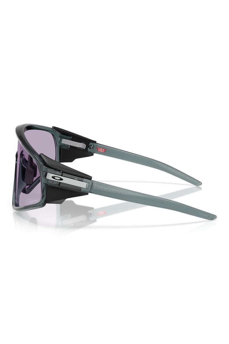 Latch™ Panel 135mm Shield Sunglasses, Alternate, color, CRYSTAL