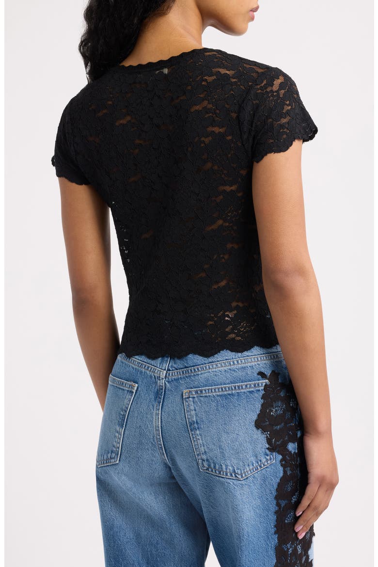 Lucas Lace Top, Alternate, color, BLACK
