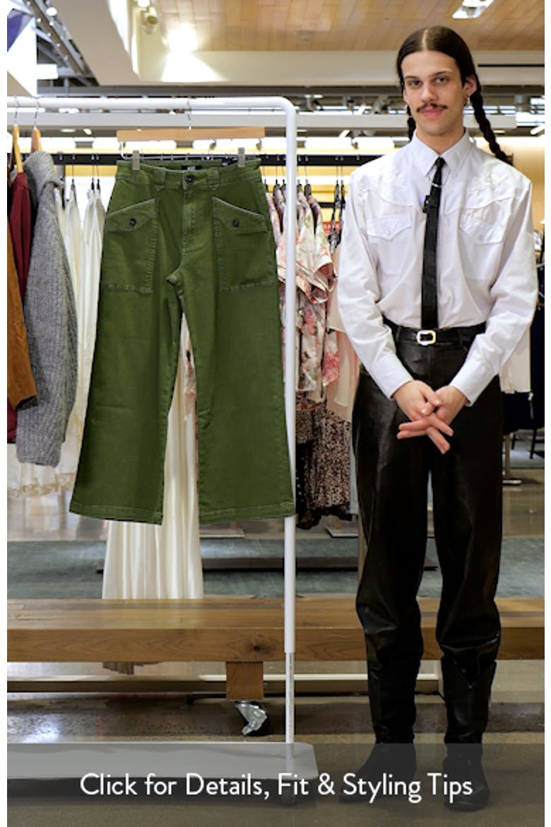 Meg High Waist Wide Leg Utility Pants video