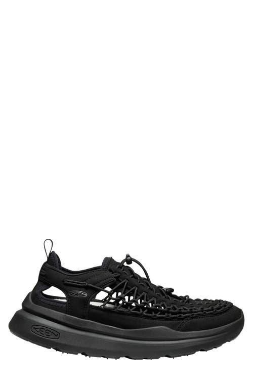Keen Uneek Hiking Sandal In Black