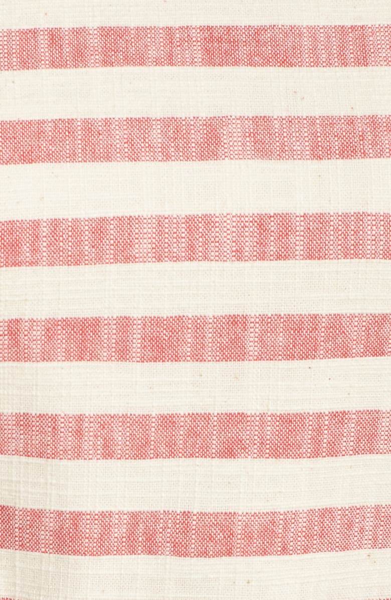 Eliza J Stripe Fit & Flare Midi Dress, Alternate, color, 