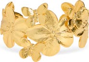 Karine Sultan Bloom Cuff Bracelet
