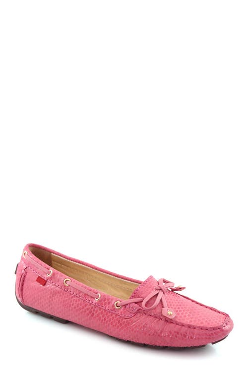 Marc Joseph New York Cypress Hill Leather Tiebow Driver Loafer In Multi